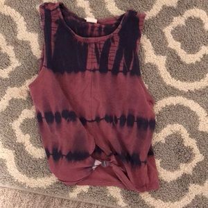 Tie Dye Crop Top